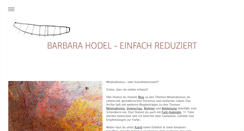 Desktop Screenshot of barbarahodel.ch